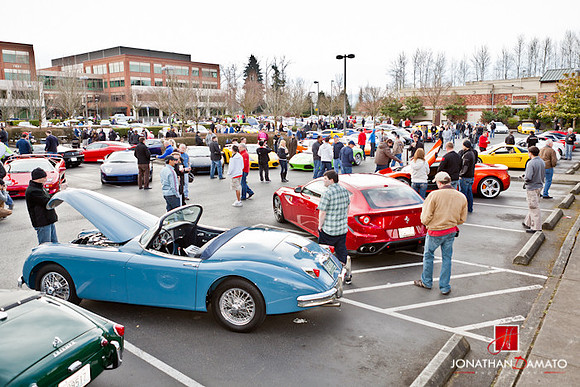 EXOTICS AT REDMOND TOWN CENTER OPENING DAY 2012