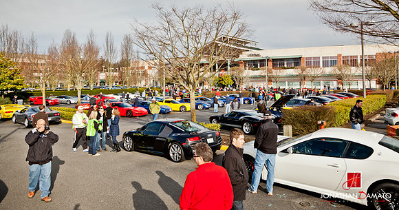 EXOTICS AT REDMOND TOWN CENTER OPENING DAY 2012