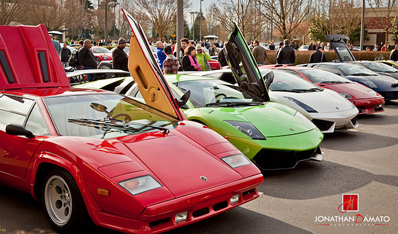 EXOTICS AT REDMOND TOWN CENTER OPENING DAY 2012