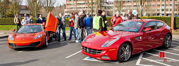 EXOTICS AT REDMOND TOWN CENTER OPENING DAY 2012